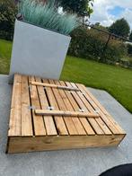 BnB Wood houten zandbak met deksel en banken, Kinderen en Baby's, Speelgoed | Buiten | Zandbakken, Ophalen, Nieuw