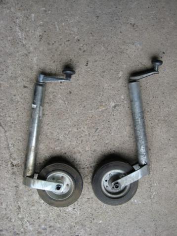 Roue pivotante ou remorque avant 1 x neuve 1 x d'occasion, Autos : Divers, Enlèvement ou Envoi, Neuf