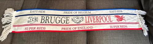 Sjaal Club Brugge vs Liverpool Pride of Belgium ultra editie, Verzamelen, Sportartikelen en Voetbal, Gebruikt, Verzenden
