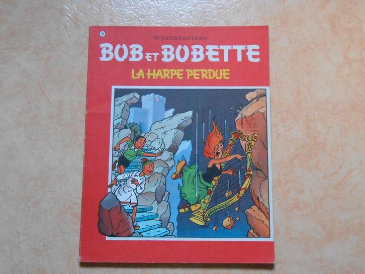 Bob et Bobette 79 La harpe perdue 1968 1 ste druk., Boeken, Stripverhalen, Gelezen, Eén stripboek, Ophalen of Verzenden