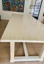 Bijzonder stevige eettafel in Flamant stijl, Ophalen, Gebruikt, 100 tot 150 cm, Flamant