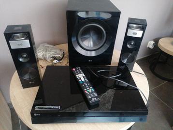 LG home cinema Blu-Ray HX722, Enlèvement ou Envoi, Utilisé, Lecteur Blu-ray