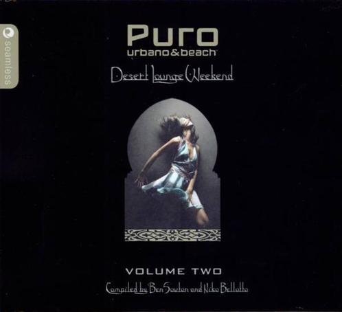 321 - PURO URBANO & BEACH - DESSERT LOUNGE 2 - 2CD - NIEUW, Cd's en Dvd's, Cd's | Dance en House, Nieuw in verpakking, Ambiënt of Lounge