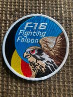 F-16 Fighting Falcon Swirl Belgian Air Force Patch, Verzamelen, Luchtvaart en Vliegtuigspotten, Ophalen of Verzenden, Zo goed als nieuw