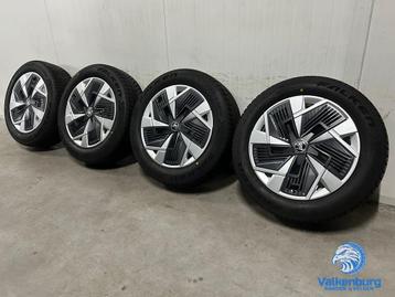 7-8mm! Originele Skoda Kodiaq 57H 18 inch antraciete velgen  beschikbaar voor biedingen