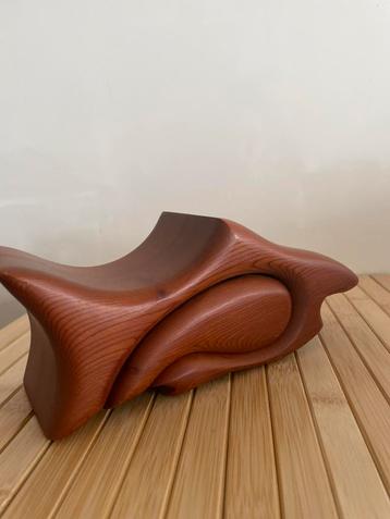 Handcrafted native redwood shark ring gift box, Enlèvement ou Envoi