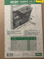 Kipsysteem voor vuilbak, Ophalen, Minder dan 50 cm, Overige kleuren, Nieuw