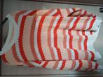 Bel&Bo trui oranje/zalm/wit XXL, Kleding | Dames, Grote Maten, Ophalen of Verzenden, Zo goed als nieuw, Wit