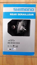 Shimano Acera RD-M360 7/8S lange kooi Achterderailleur NIEUW, Fietsen en Brommers, Fietsonderdelen, Ophalen of Verzenden, Nieuw