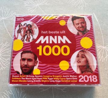 Dubbel CD Het Beste Uit De MNM 1000 2018 (sealed) beschikbaar voor biedingen