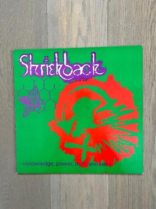SHRIEKBACK - Knowledge Power Truth & Sex * new wave LP 1984, Cd's en Dvd's, Vinyl | Rock, Zo goed als nieuw, Alternative, 12 inch