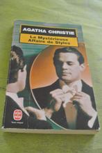 la mystérieuse affaire de styles Agatha Christie, Livres, Utilisé, Enlèvement ou Envoi