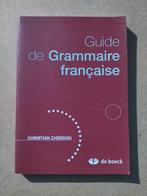 Guide de grammaire française, Boeken, Ophalen of Verzenden, Zo goed als nieuw, Niet van toepassing, Christian Cherdon