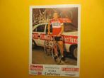 wielerkaart 1975 team flandria  freddy maertens signe, Comme neuf, Envoi