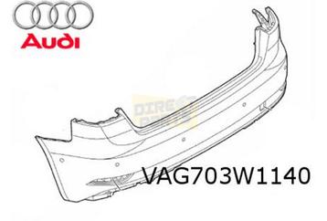 Audi A3 (6/16-) (3-drs) Achterbumper (Bij Park Assist) (GRU) beschikbaar voor biedingen