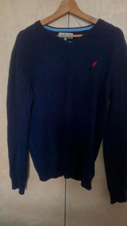 Gentleman Farmer trui van 100% kasjmier XL, Kleding | Heren, Truien en Vesten, Gedragen, Maat 56/58 (XL), Blauw, Ophalen of Verzenden