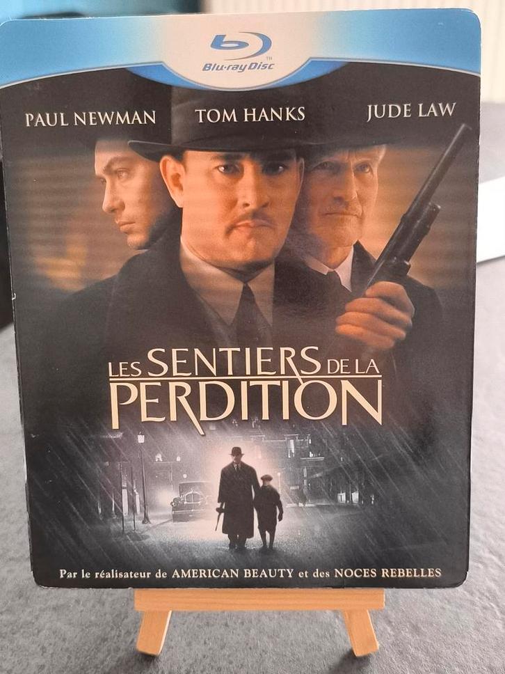 Blu ray + DVD Les sentiers de la perdition, Cd's en Dvd's, Blu-ray, Zo goed als nieuw, Ophalen of Verzenden