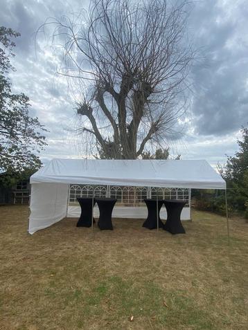 Partytent 6x3  - stalen frame  beschikbaar voor biedingen