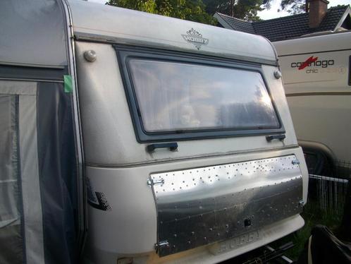caravan hobby, Caravans en Kamperen, Caravans, Particulier, tot en met 4, 1250 - 1500 kg, Rondzit, Hobby, 2 aparte bedden, Omvormbare zithoek