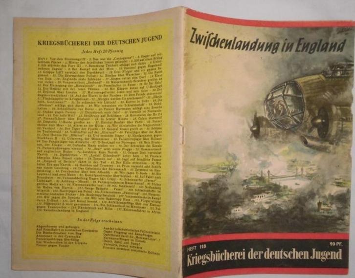 Jeugd Duitsland Wehrmacht Kriegsmarine Luftwaffe Boek School, Verzamelen, Tijdschriften, Kranten en Knipsels, Tijdschrift, 1940 tot 1960