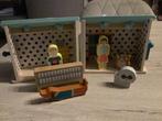 Houten dierenarts praktijk speelgoed set (14x12 cm), Ophalen of Verzenden, Zo goed als nieuw, Overige typen