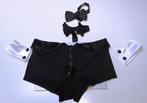 kostuum uniform Chippendale outfit Svenjoyment S, Enlèvement ou Envoi, Noir, Boxer