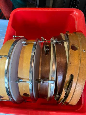 Collection de tambours à main/tambourins, Musique & Instruments, Percussions, Enlèvement, Comme neuf, Tambour