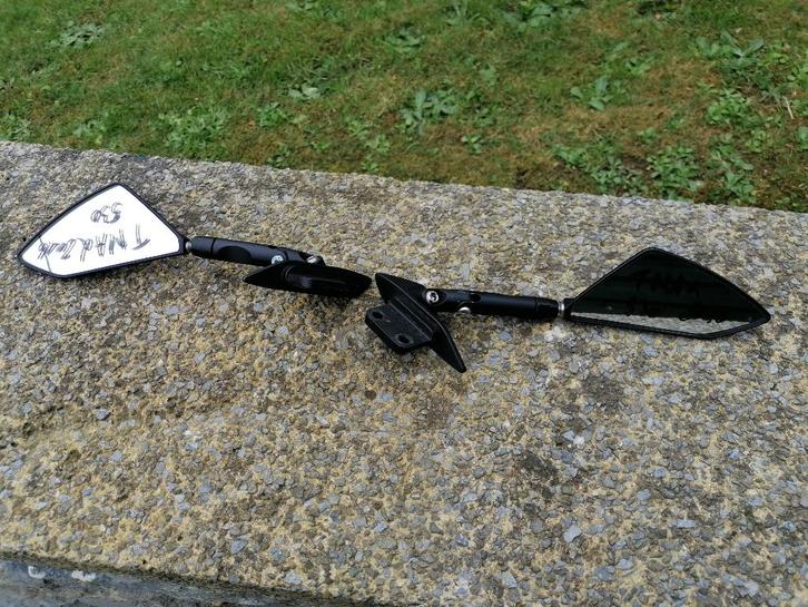 Yamaha T-Max 530 - 560 Rétros origines Lightech noir 2012 -, Motoren, Accessoires | Overige, Nieuw, Ophalen