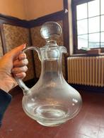 Set van 2 glazen karaffen met kurk - perfecte staat, Ophalen