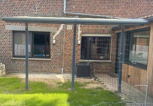 Aluminium antracietkleurige overkapping, Tuin en Terras, Overkappingen, Gebruikt, Carport, Ophalen