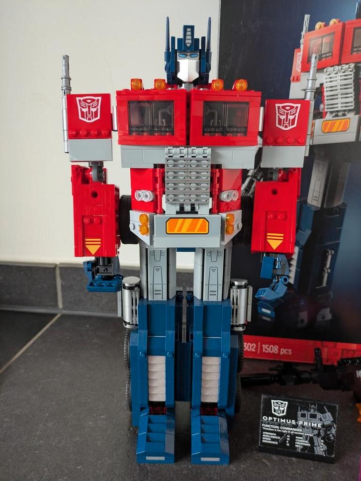 Lego Optimus Prime, Kinderen en Baby's, Speelgoed | Duplo en Lego, Zo goed als nieuw, Lego, Ophalen of Verzenden