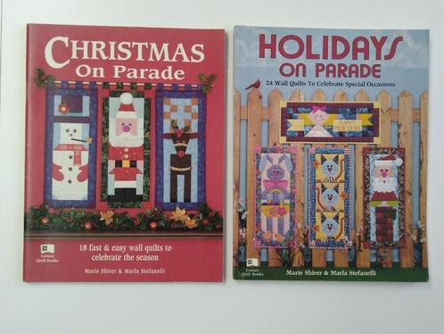 Holidays on parade / Christmas on parade : lot de 2 livres, Hobby & Loisirs créatifs, Couture & Fournitures, Neuf, Autres types