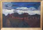 Gabriel De Pauw (1924-2000): Landschap (O/D, 108 x 78 cm), Antiek en Kunst, Ophalen of Verzenden