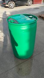 Regenton 230l gespoeld, 150 liter of meer, Ophalen, Gebruikt, Kunststof