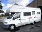 Camping-Car Fiat Ducato Pegaso, Caravans en Kamperen, Luifel, Fiat, Diesel, Particulier