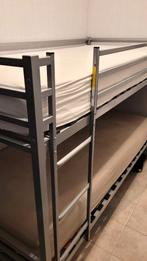 Stapelbed voor volwassenen inclusief matrassen, Ophalen, 90 cm, Tweepersoons, Minder dan 160 cm