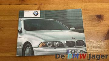 Handleiding nederlands BMW 5-serie E39 01460156209 beschikbaar voor biedingen