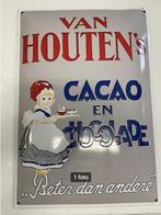 emaille reclamebord van houten's, Verzamelen, Ophalen of Verzenden, Nieuw, Reclamebord