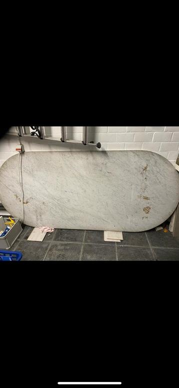 Tafelblad Carrara marmer  beschikbaar voor biedingen