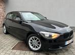 BMW 114i 2014 SHOWROOM/NAVI, 1 Reeks, Zwart, Zwart, Handgeschakeld