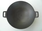 wokpan gietijzer, Ophalen, Gebruikt, Gietijzer