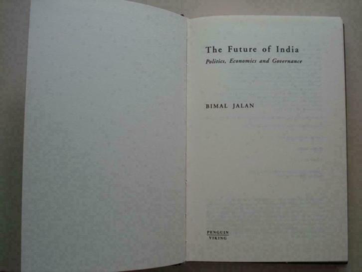 16. The Future of India Bimal Jalan Penguin Viking 2005, Boeken, Politiek en Maatschappij, Zo goed als nieuw, Politiek en Staatkunde