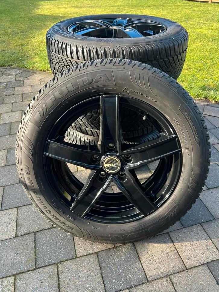 KIT HIVER AUDI Q2 ET VW T-ROC 205/60/R16, Autos : Pièces & Accessoires, Pneus & Jantes, Pneus et Jantes, Pneus hiver, 16 pouces