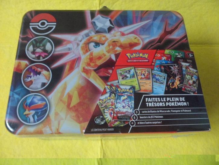 Pokémon Valisette Dracaufeu EX Coffre au trésor Neuve Rare, Hobby en Vrije tijd, Verzamelkaartspellen | Pokémon, Nieuw, Booster