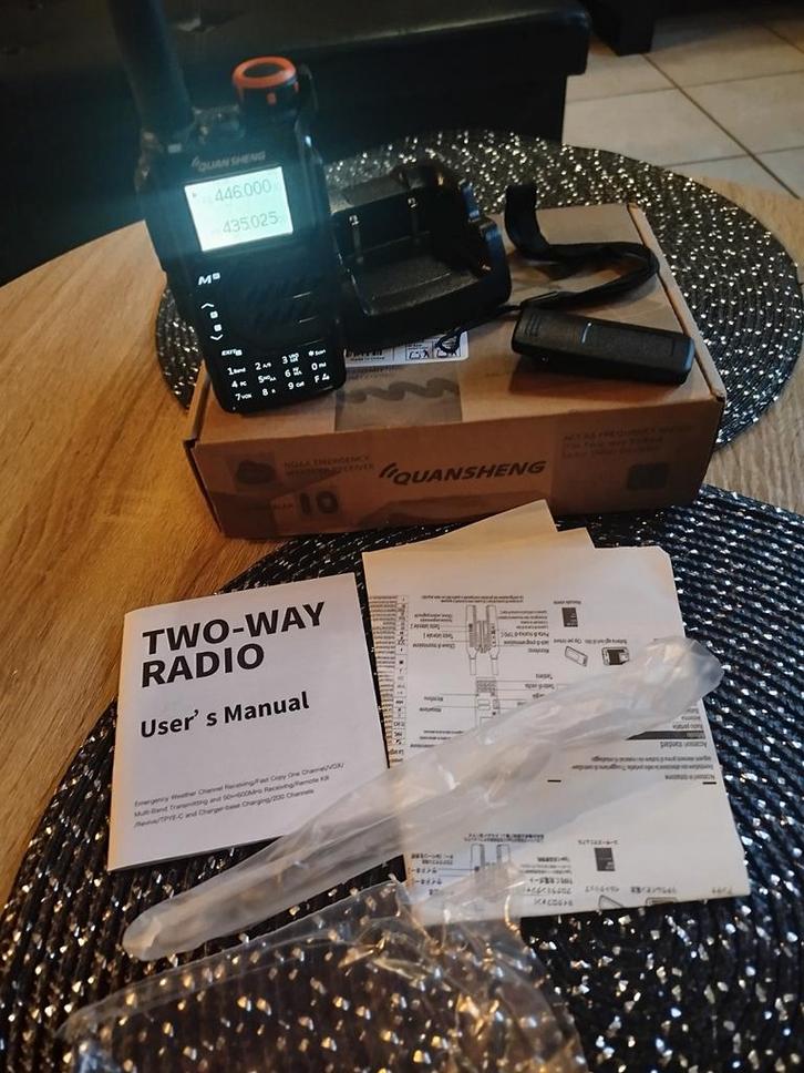 Quansheng uv-k5 walkietalkie, Telecommunicatie, Portofoons en Walkie-talkies, Nieuw, Accessoires, Ophalen of Verzenden