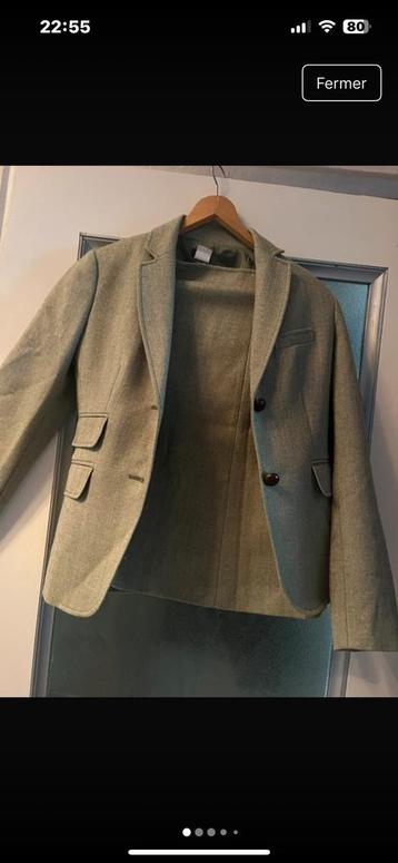 Ensemble chic J.Crew laine anglaise – Veste + Jupe beschikbaar voor biedingen
