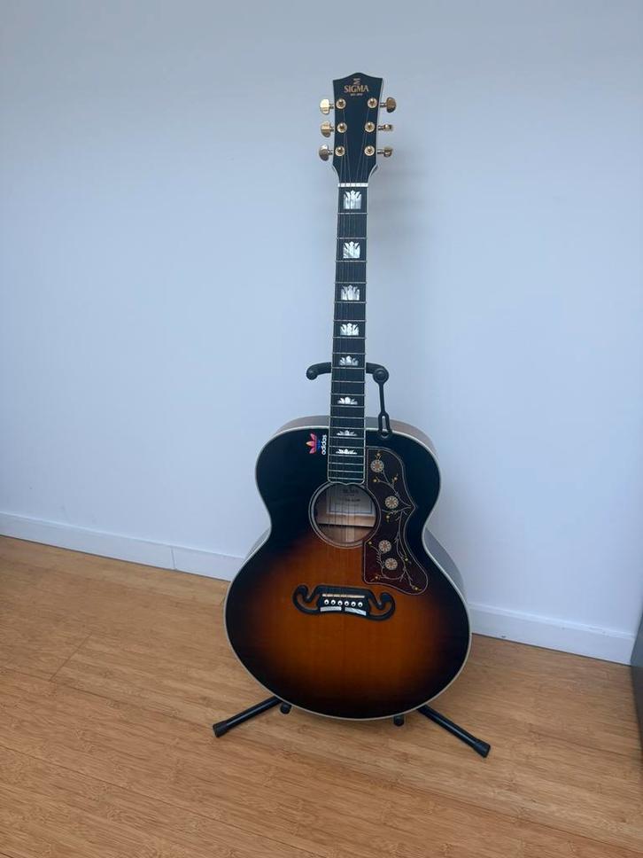 Sigma GJA SG200 elektro-akoestisch, Muziek en Instrumenten, Snaarinstrumenten | Gitaren | Akoestisch, Zo goed als nieuw, Ophalen