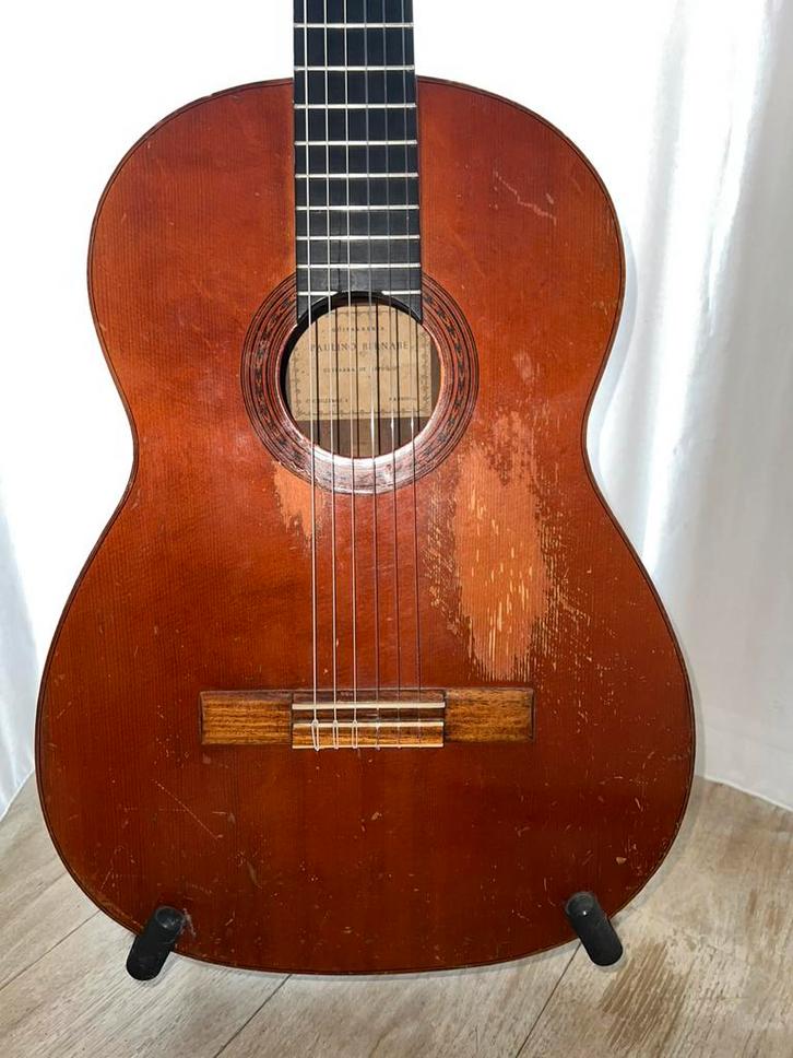 Paulino Bernabe d’Etude Cèdre, Musique & Instruments, Instruments à corde | Guitares | Acoustiques, Utilisé, Enlèvement