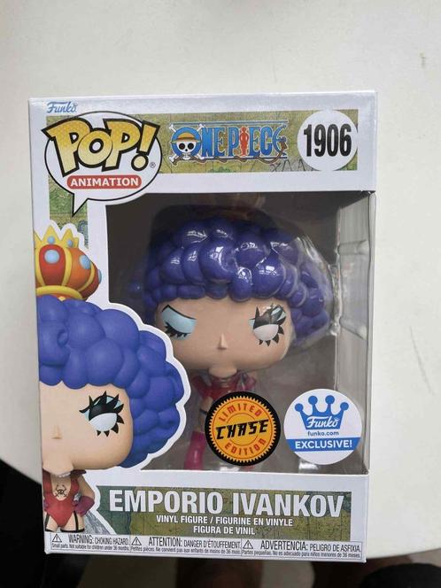Emporio Ivankov Funko popfiguur One Piece Chase 1906 Excl, Verzamelen, Poppetjes en Figuurtjes, Ophalen of Verzenden