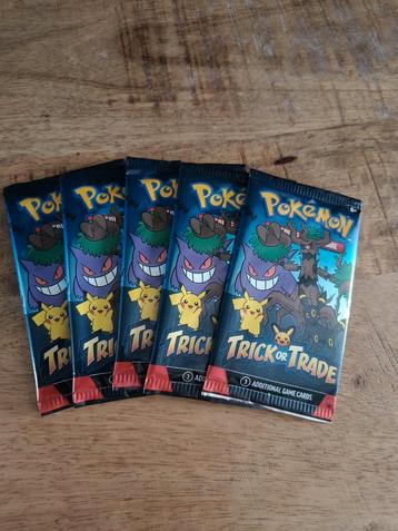 5x Booster Trick or Trade, Enlèvement ou Envoi, Neuf, Booster